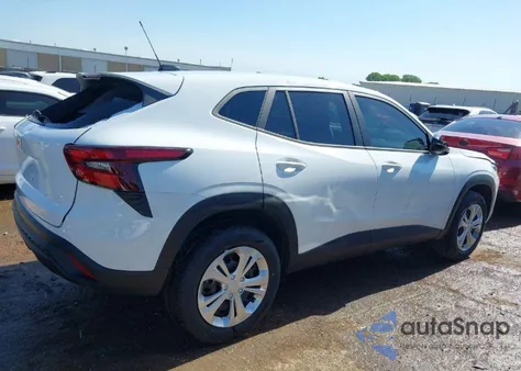 2025 Chevrolet Trax Fwd Ls из США, поврежденный, VIN KL77LFEP5SC211272